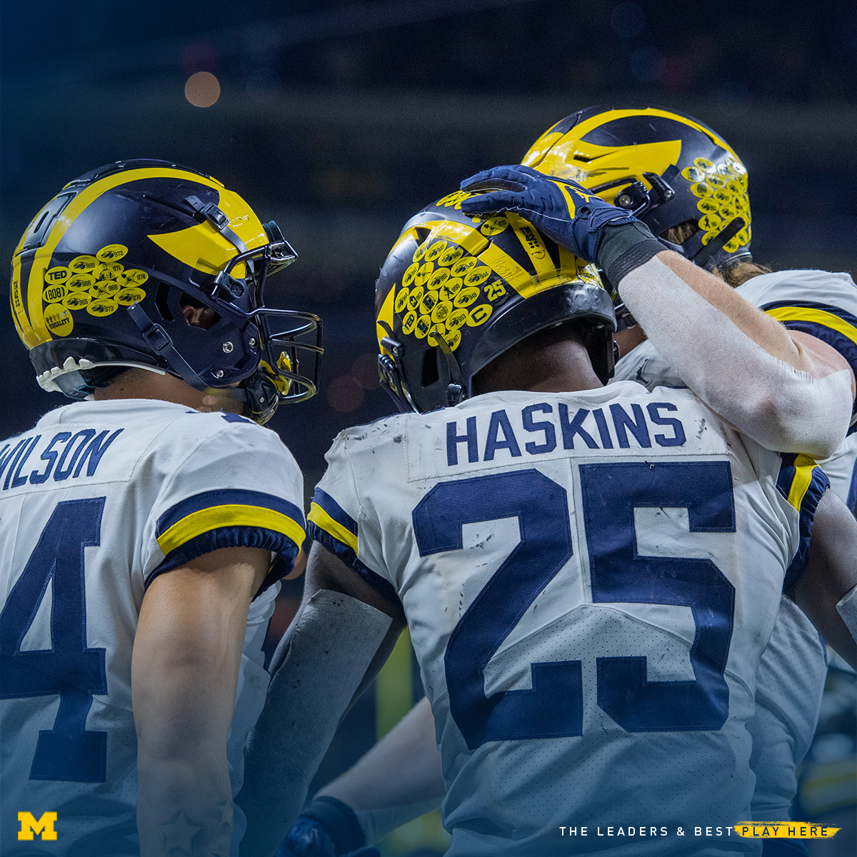 UMichAthletics's tweet photo. NEXT WEEK. 🏈

#GoBlue https://t.co/FL19Rse43g