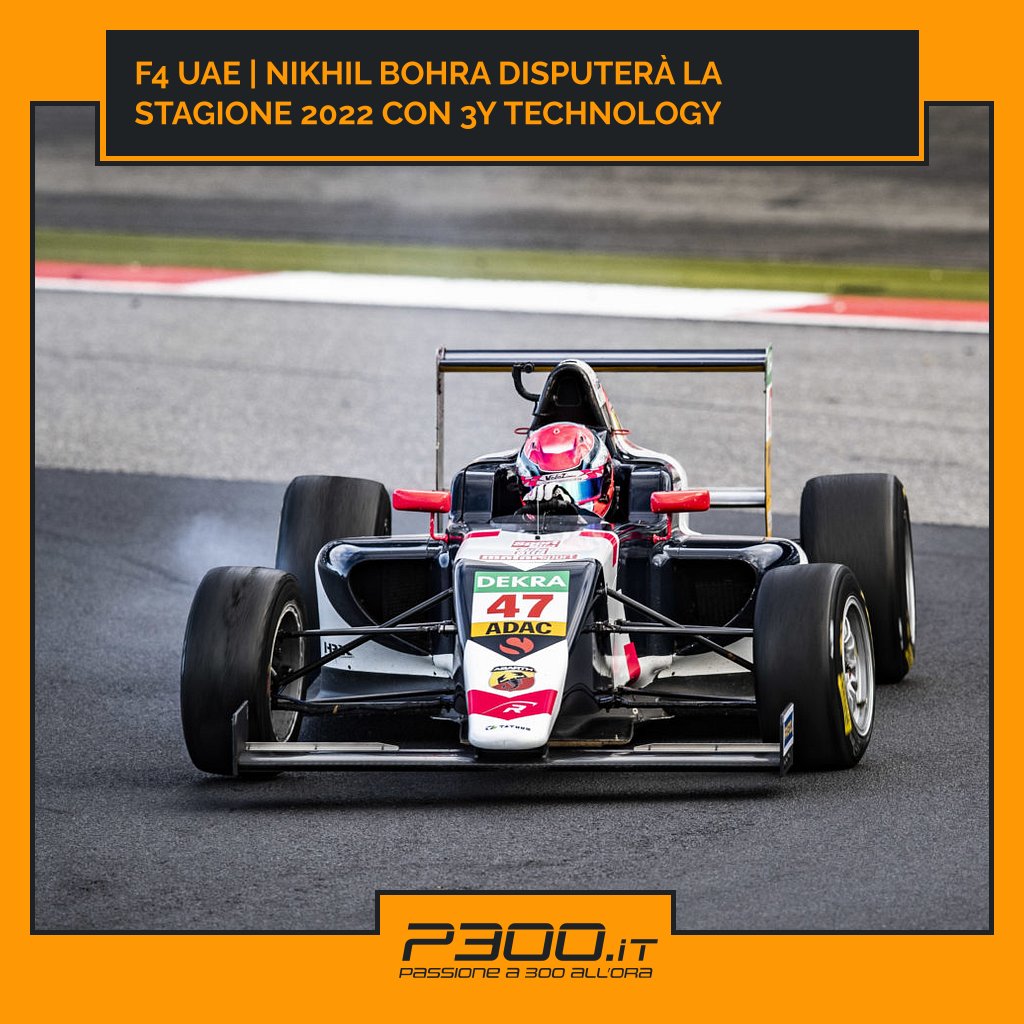 P300it's tweet photo. F4 UAE | Nikhil Bohra disputerà la stagione 2022 con 3Y Technology

✏ di Daniele Botticelli
📄 https://t.co/BQJOLwSVo3

#3YTechnology @Official_F4UAE @R_aceGP #F4UAE https://t.co/vw1lznkLzf