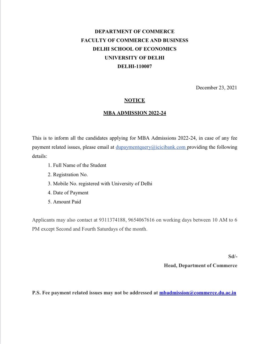 mba_dse's tweet photo. @Dept_commercedu #DelhiSchoolofEconomics #delhiuniversity #MBA #admision2022 https://t.co/zAFSdWyrbp