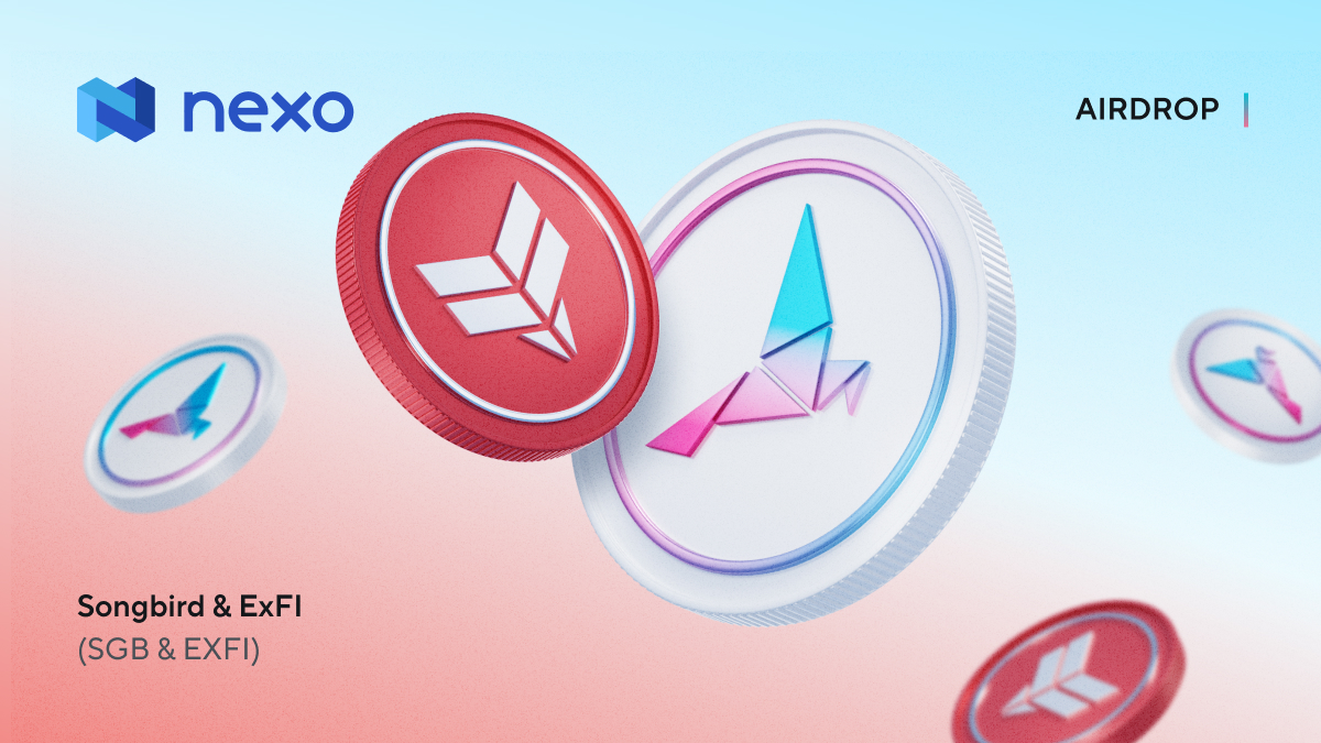Nexo's tweet photo. Just 2 more days until the end of the "Let the Bird out" giveaway!

Share the original tweet about Nexo supporting the $SGB and $ExFi airdrops and be one of the lucky 20 to win $250 worth of $NEXO Tokens. https://t.co/I1ZHNge99o