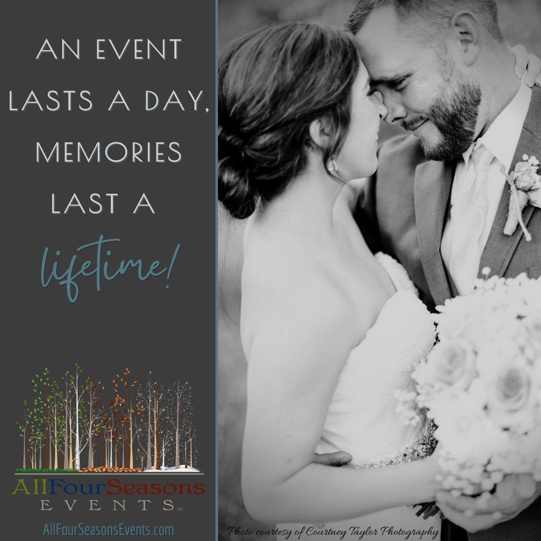 All4SeasonsEvnt's tweet photo. Your wedding day flies by so fast. Hire #AllFourSeasonsEvents as your Day-of Coordinator so you can relish in each moment so years later you can look back on your wedding day with vivid memories.
#CourtneyTaylorPhotography #RecentlyEngaged #ColoradoWeddingPlanner #GettingMarried https://t.co/CHyJ3zc0Hv