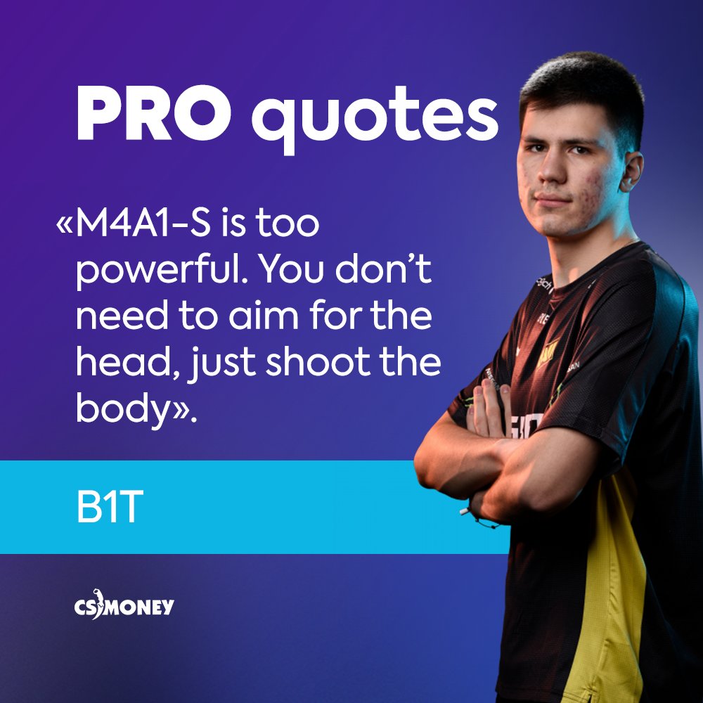 csmoneytrade's tweet image. Here&apos;s the latest B1T thoughts about the M4A1-S.

BTW, which M4 do you use in game, M4A1-S or M4A4?