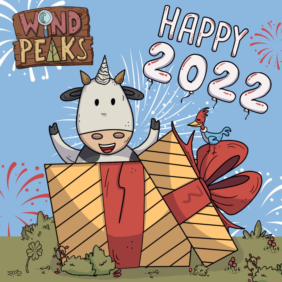WindPeaks's tweet photo. Happy 2022 !! 🎮🥰
.
We hope a great 2022🥳
.
🇧🇷 Esperamos um ótimo 2022 🥳
.
@actoonstudio 

#happy2022 #games #indiegamelover #indie #happynewyear https://t.co/rkvXjnIB9m