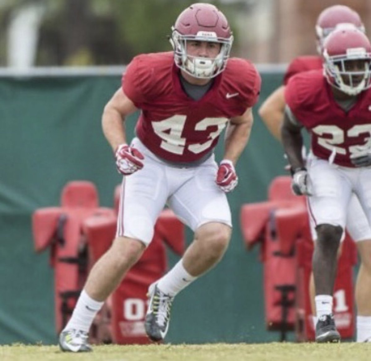 CFB247's tweet photo. Parker Bearden 
Alabama, Cornerback 2015-2018 https://t.co/yoS2lwhsap