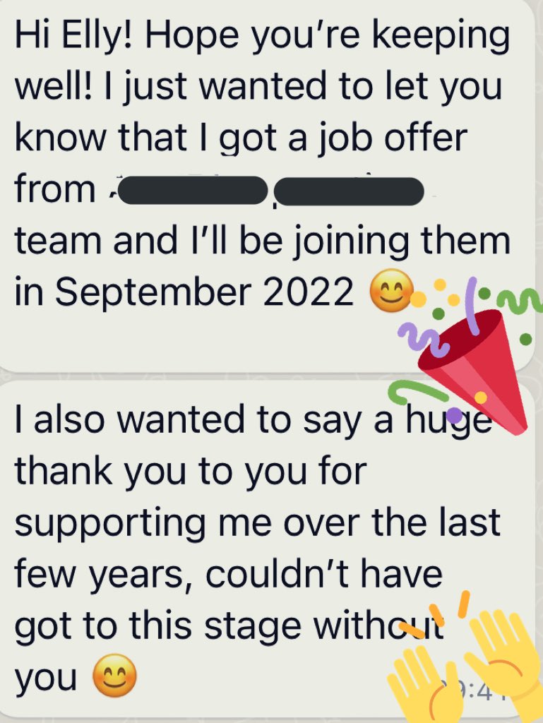 Eleanor Earl (@eleanorearl_) on Twitter photo Best Christmas present… overjoyed to hear that one of my <a href="/TheGirlsNet/">The Girls' Network</a> #mentees has accepted her 1st #engineering #graduate role! Feeling very grateful having been part of her #journey from age 16 to now. Fab to see her effort paying off 👏 #mentoring #womeninSTEM <a href="/STEMLearningUK/">STEM Learning</a> Best Christmas present… overjoyed to hear that one of my <a href="/TheGirlsNet/">The Girls' Network</a> #mentees has accepted her 1st #engineering #graduate role! Feeling very grateful having been part of her #journey from age 16 to now. Fab to see her effort paying off 👏 #mentoring #womeninSTEM <a href="/STEMLearningUK/">STEM Learning</a>