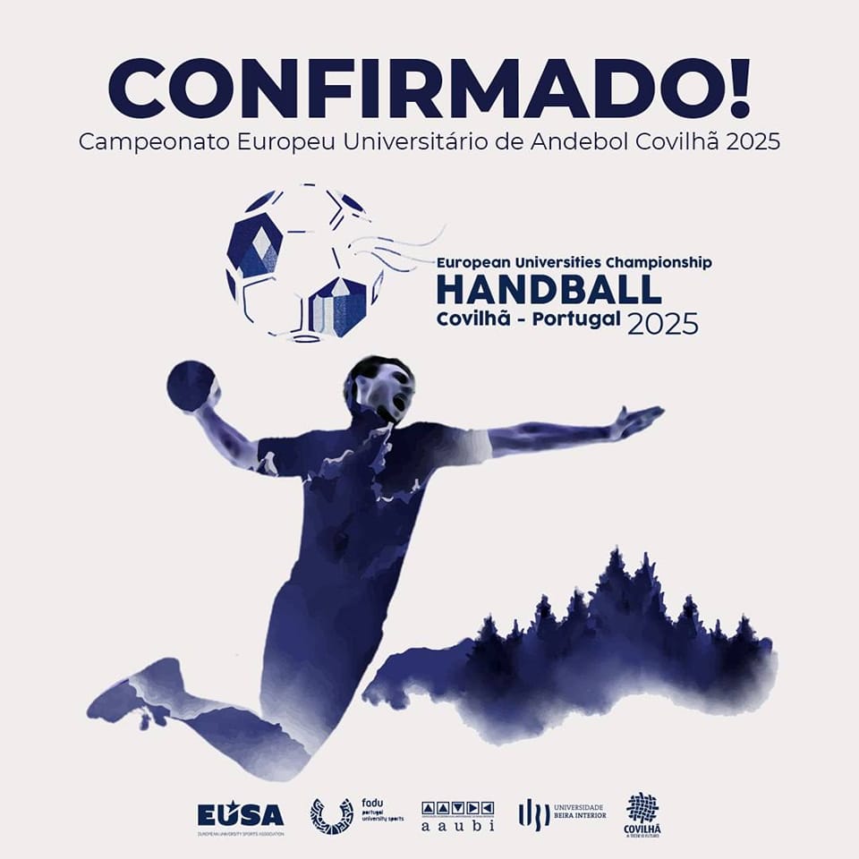 cmcovilha's tweet photo. A #Covilhã, foi escolhida para organizar as finais do Campeonato Europeu de Andebol Universitário de 2025.
Parabéns #AUBI, Parabéns #Covilhã! https://t.co/b0aKccllsN