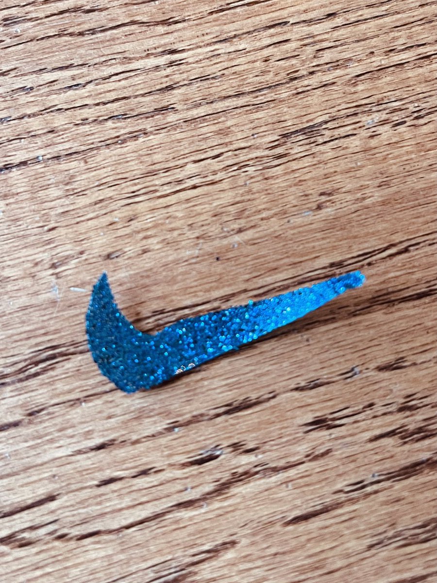 jnatter's tweet photo. When your ornament breaks into a perfect @Nike swoosh 👀 #StayFreaky https://t.co/A68grEDsK3