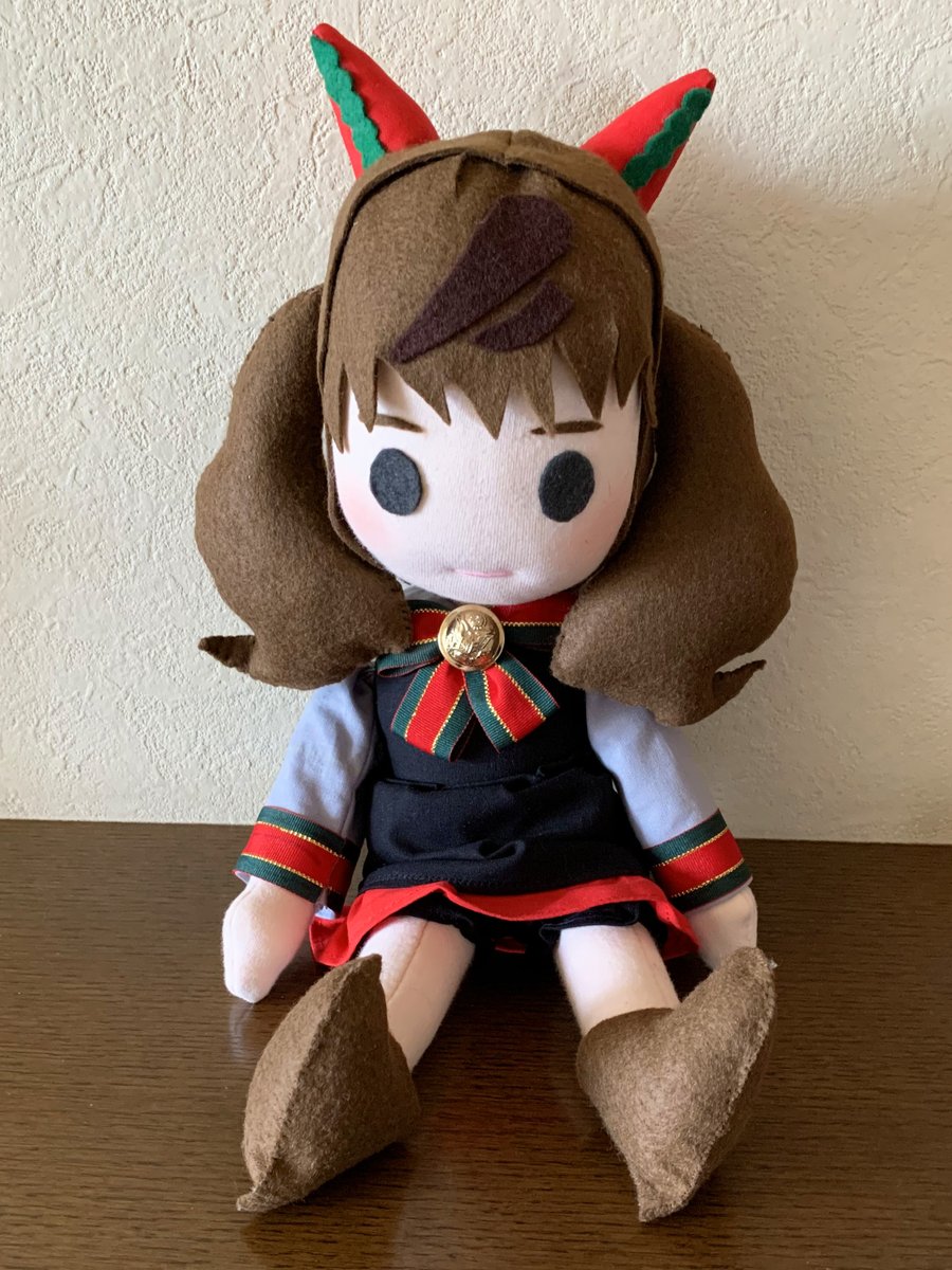 LupinusCreative's tweet photo. 固定ツイート更新用。
下手の横好きでぬいぐるみ等を作っております。
ウマ娘の自作ぬいぐるみをメインに制作しています。
#ウマ娘手芸部 https://t.co/HKFOERxK30