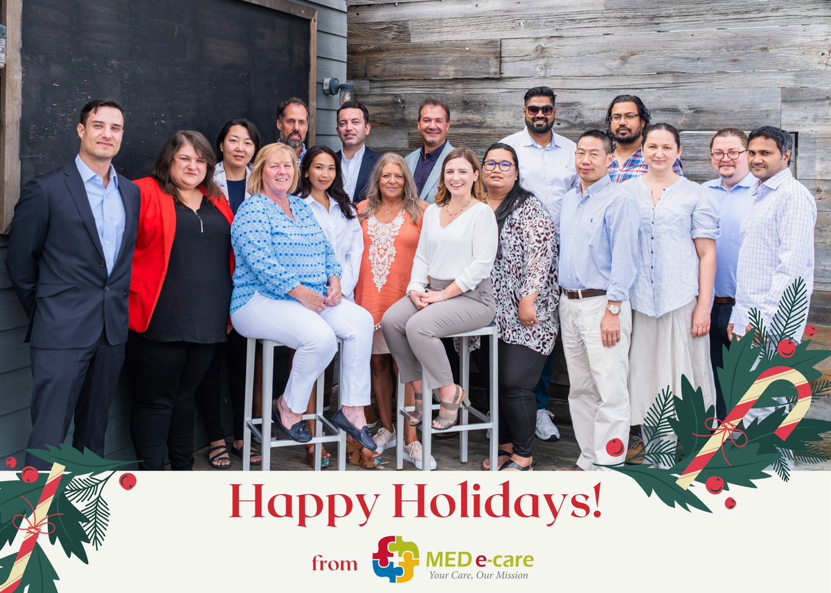 Medecare's tweet photo. From all of us at MED e-care, have a Happy Holiday and a prosperous New Year!

We wish you a healthy, safe, warm and joyful holiday season. We look forward to sharing more success, growth and milestones in the New Year!

#happyholidays #holidayseason #happyholidays2021 https://t.co/xkhJ5xpWAD