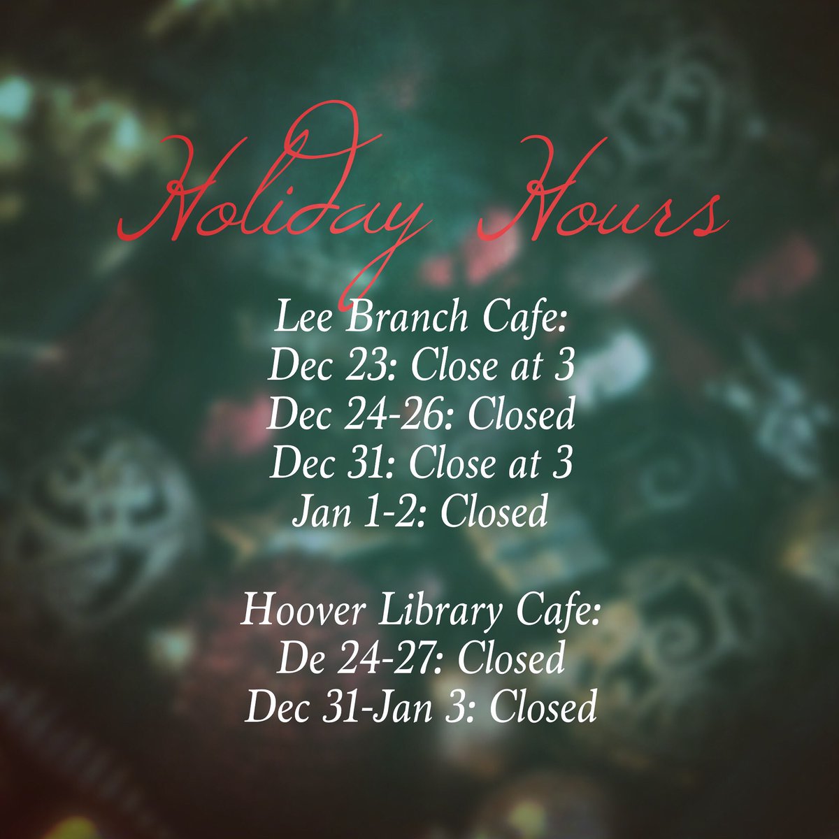 Thank you for your support of our small business during a crazy year 🤪 We are all looking forward to a few days off with our families &amp; gearing up for new things in the year to come. 

Wishing each of you a Merry Christmas &amp; a Happy New Year filled with love &amp; light.