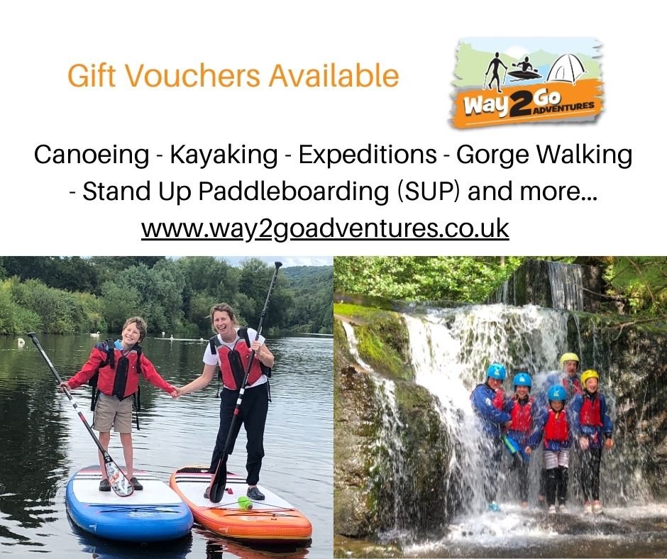 Give the Gift of Adventure 🛶  Pick from Canoeing, Gorge Walking, Kayaking, Stand Up Paddleboarding (SUP) and more! Order on our website and get it in time for Xmas 🎄😁

way2goadventures.co.uk

#GiftVouchers #OutdoorAdventures #Canoeing #Herefordshire #BreconBeacons #RiverWye