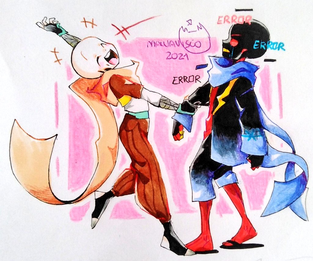 marsh_eme's tweet photo. Ink: "VAMOS ERROR, PONLE ENTUSIASMO!"
#errorsans #inksans #errorxink #errorink #errorinkship #calaberitasgays https://t.co/dF2acURZcG