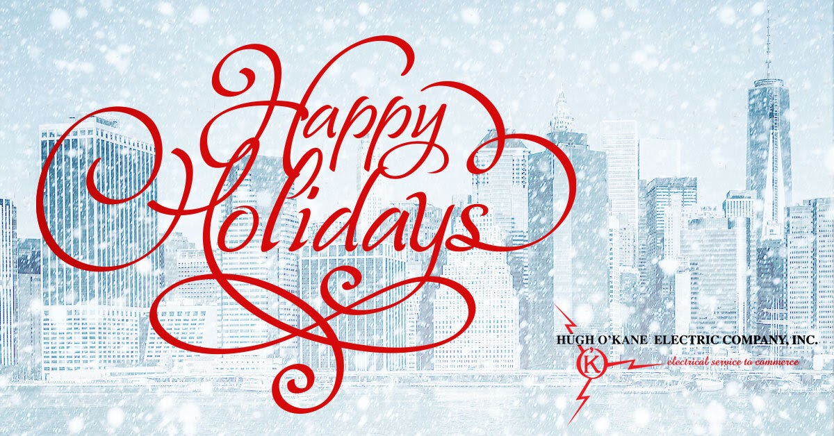 HOkaneElectric's tweet photo. From all of us at Hugh O’Kane we hope all of you have a wonderful holiday with your loved ones this year.

Enjoy your weekend! https://t.co/UxFywKIIMz
