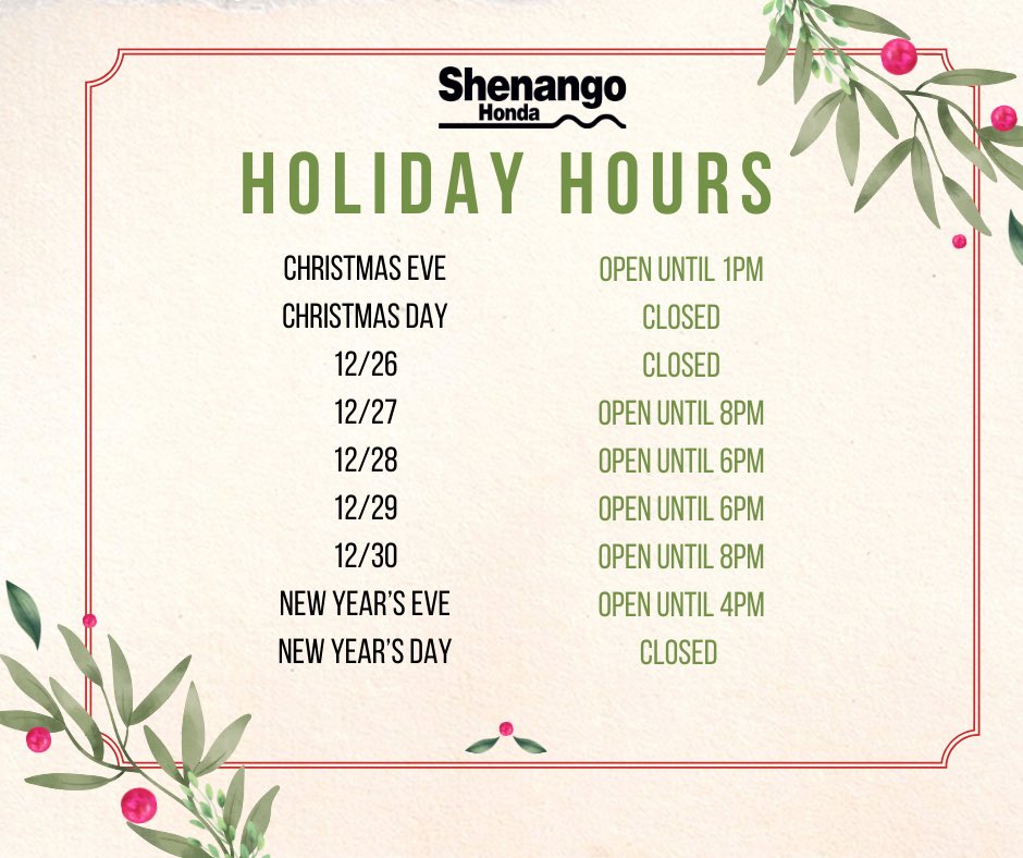 Shenango Honda (@shenangohonda) on Twitter photo 