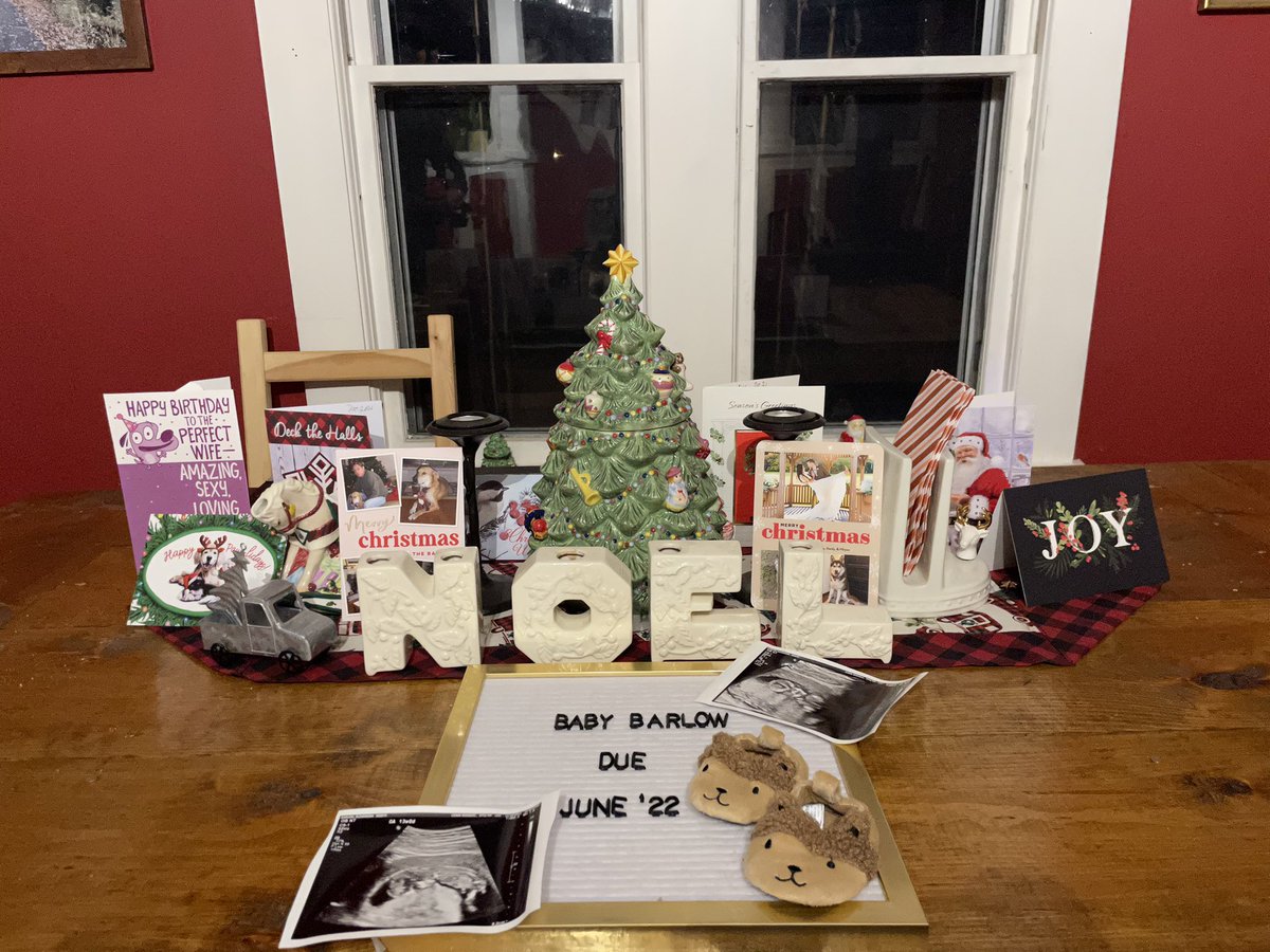 Baby Barlow due June ‘22! 🍼