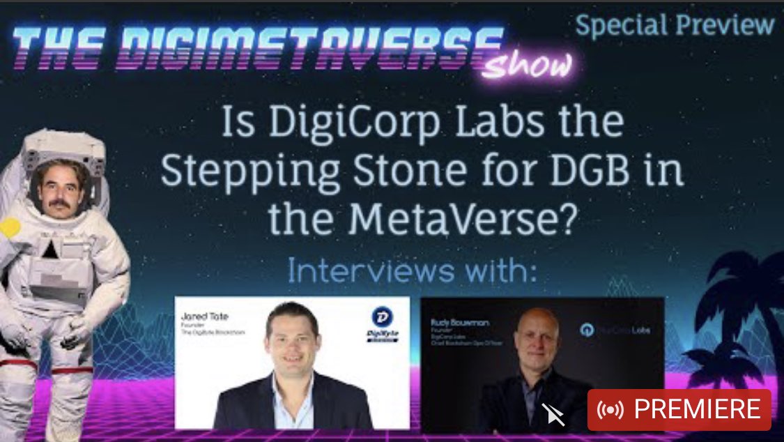 TheOfficial_FFG's tweet photo. πCooper chats with Jared Tate and Rudy Bouwman β‘οΈ https://t.co/wmhg9qpWYJ via @YouTube @jaredctate @RudyBouwman @DGMV_Show #DigiByte #DigiCorpsLabs #DigiMetaverse #Cryptoviewing #2022Build https://t.co/dBwyAE854i