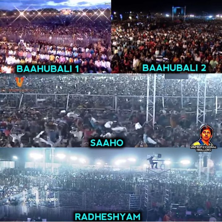 jaiRebelion's tweet photo. Ground reality🔥🔥😌 #Prabhas #RadheShyam https://t.co/ekQXb3yzZa