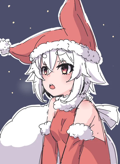 今年もクリスマスがやってきましたな
ということでサンタ椛ちゃんを投下 
