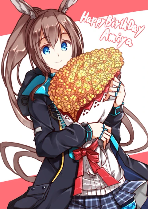 Happy birthday amiya!!
#アークナイツ
#明日方舟
#Arknights 