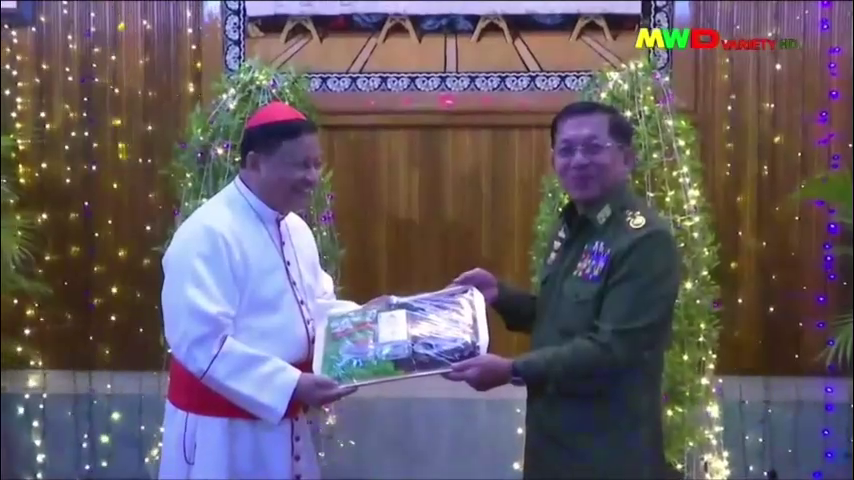 Exchanging Christmas gift on this side of the country... bombing and burning churches on the other side of the country.