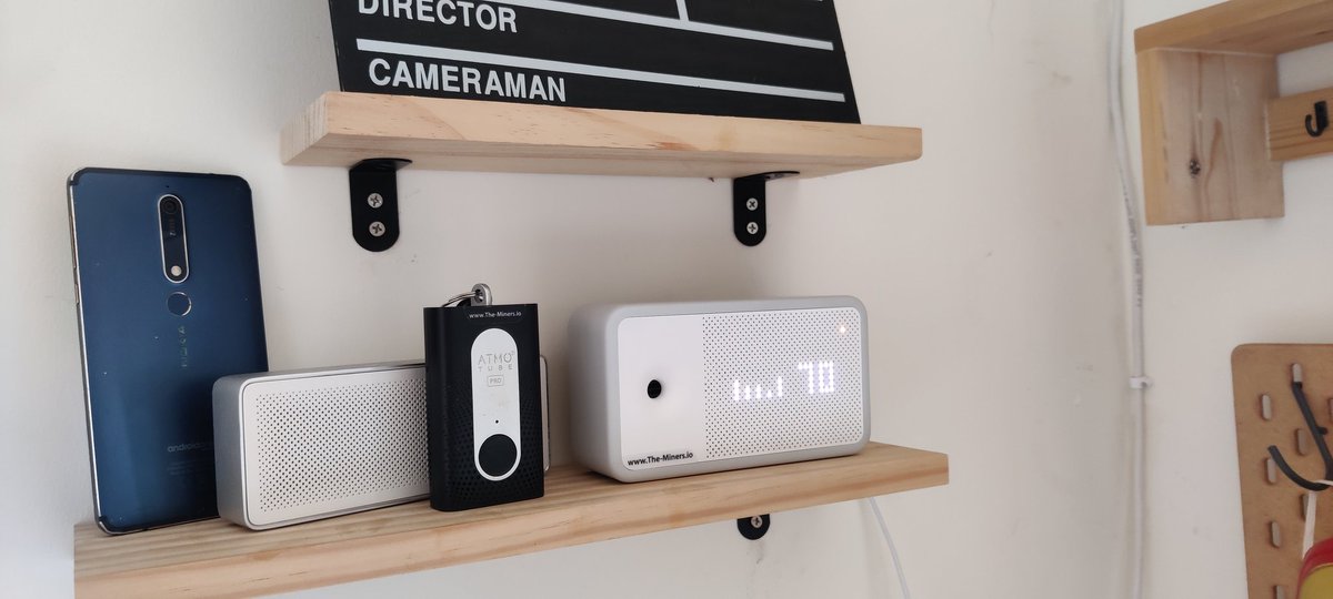 ativatiot's tweet photo. My device My(i)ner #PlanetWatch #Algorand #AtmotubePro #AwairElement #ฝุ่นพิษ #ฝุ่นPM2.5 #PM1 #bank100 https://t.co/JlrqXcAXod