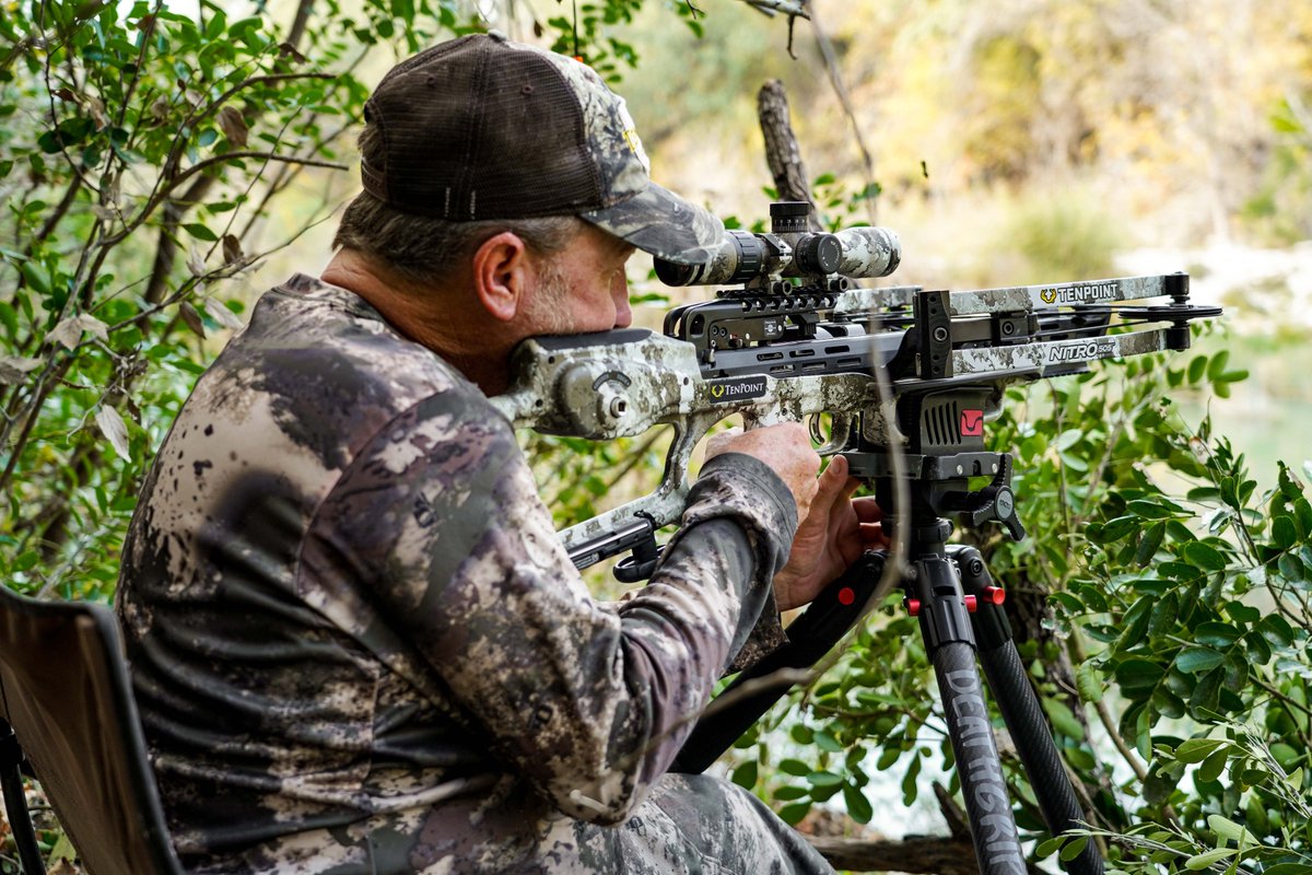 WTD_tv's tweet photo. Do you use a tripod or shooting rest when crossbow hunting? or go freehand?
#tenpointcrossbows #bognation #bogdeathgrip #crossbow #crossbowhunting https://t.co/DYKRBfCqgM