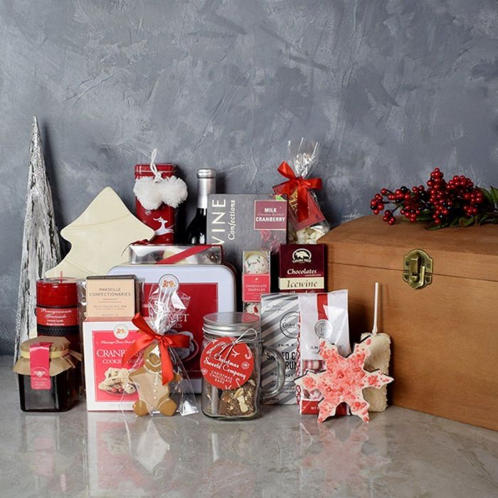 sendbaskets's tweet photo. Our #Christmas #GiftBaskets are perfect for a dinner #party or any #holiday gathering.

Hurry! Shop now! 🎁

https://t.co/n94bWYEoRm

#BasketsCo #ChristmasCountdown #ChristmasGifts #Xmas #HolidaySeason #LiquorGifts #Party #Celebration #Family #Friends #ThursdayVibes #USA #Canada https://t.co/uQKriqlRrB