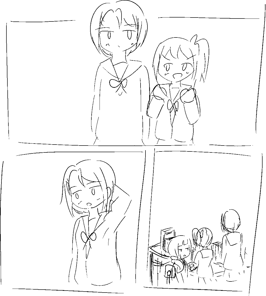 いい加減ネーム進めようかなって 