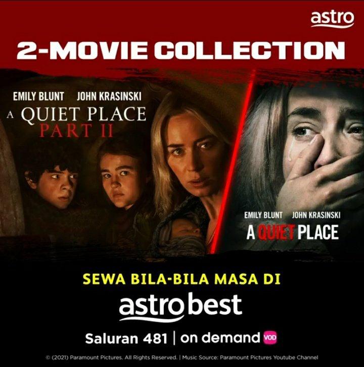 asryharris's tweet photo. Korang tahu tak movie collection #AQuietPlace2 ni kat Astrobest ch481 last pada 28haribulan ni? https://t.co/pjY2RXoKc8