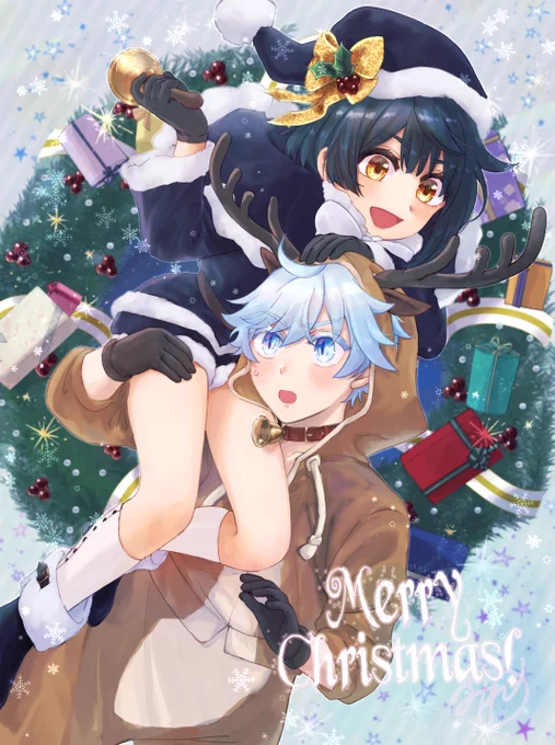 ❄️🎄メリクリ親友🎉✨#Chongqiu 