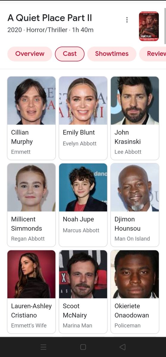 asryharris's tweet photo. Pelakon-pelakon pun power2 dalam movie #AQuietPlace2 ni, serious rugi siapa yg suka genre horror tak layan movie ni weh! https://t.co/EotBEenb7H