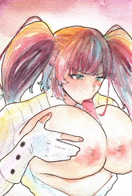アトランタに挟まれたい...という絵です 