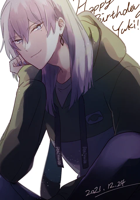 ユキお誕生日おめでとう!大好き!!
 
#千誕生祭2021
#千生誕祭2021 