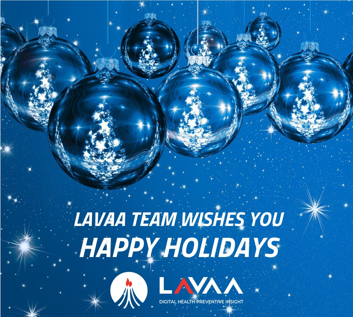 LAVAALABS's tweet photo. All of us on LAVAA team are wishing you and your loved ones safe and Happy Holidays!

#LAVAA #HealthTech #PreventiveCare #digitalhealth #holidayseason #Xmas #Insurtech #healthcare #LAVAALabs https://t.co/y0ldBVZlWe