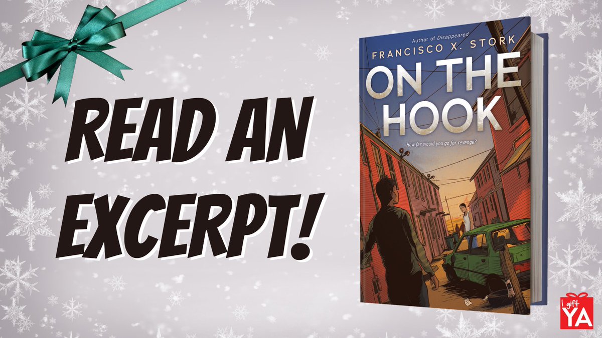 ireadya's tweet photo. Looking for a book about the power it takes to overcome revenge, and get back to living? β¨ Start reading ON THE HOOK by @StorkFrancisco for #IGiftYA! β‘οΈ https://t.co/xAqE70Jnis https://t.co/VbAB0ifJkZ