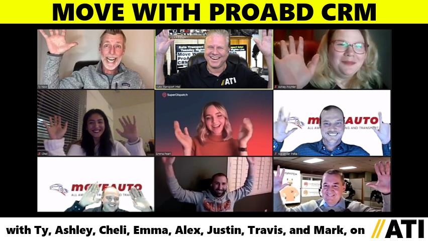 autotransintel's tweet image. ATI TNL 221 ⭐ MOVE WITH PROABD CRM
Is An Auto Transport Broker Software Dropping You?
IF YOU MISSED IT: youtu.be/1-kkb2Y5DqU
1:02:00 The difference between a broker CRM and a carrier TMS.
1:23:25 What is ProABD CRM? Overview of a jTracker upgrade.
#ProABD #autotransportbroker