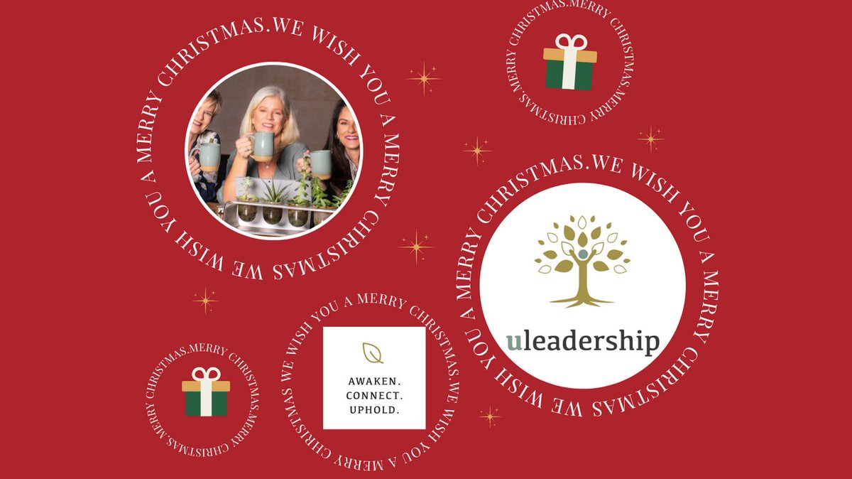 WE WISH YOU A MERRY CHRISTMAS! From Kay Kennedy, Lucy Leclerc, and Susan Campis at uleadership.com