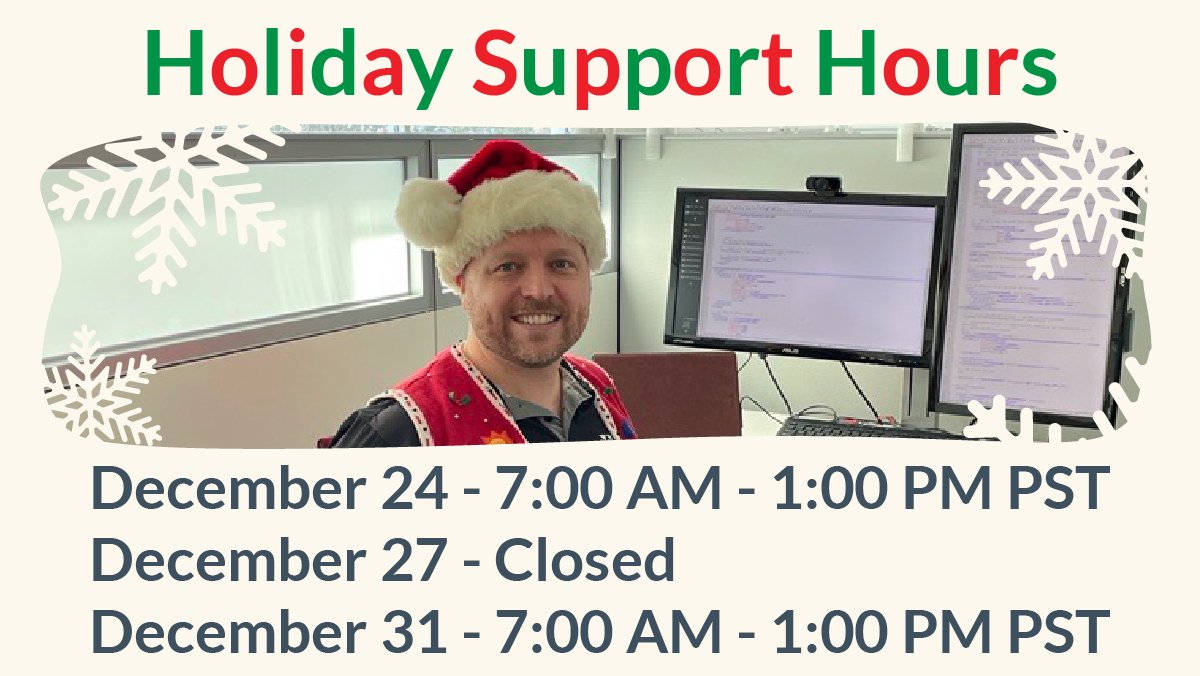 VorumResearch's tweet photo. Did you know our office is closed on only ONE day of this entire year? Typically it's two! That means for 99.2-99.6% of the year, we are committed to supporting you. #theydidthemath #customersupport #cadcam https://t.co/eG9sUKf1XU