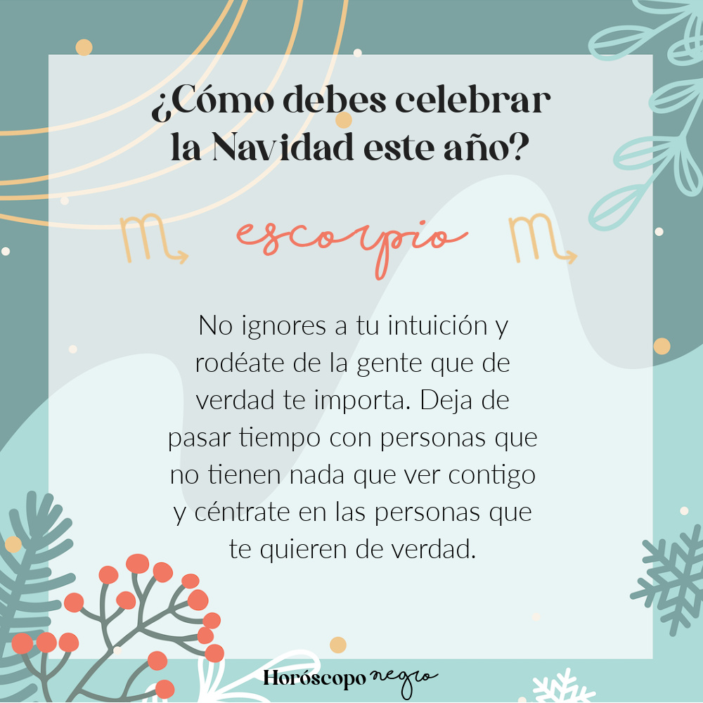 escorpio_hn's tweet photo. ¿Cómo debes celebrar la navidad este año? #escorpio ✨🔮✨ #horoscoponegro https://t.co/mFKda583BW