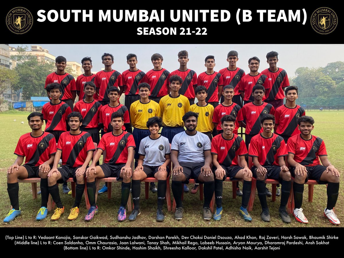 FC_SMU's tweet photo. We are delighted to announce the squad for our first ever SMU- B team taking part in the MFA 3RD DIVSION. 

This team mainly comprises of  under 18 players from the city. 

#Boysfootball #mumbaiBoysFootball #MFA #MumbaiDistrict #Mumbaifootball https://t.co/3wQ44UnodK