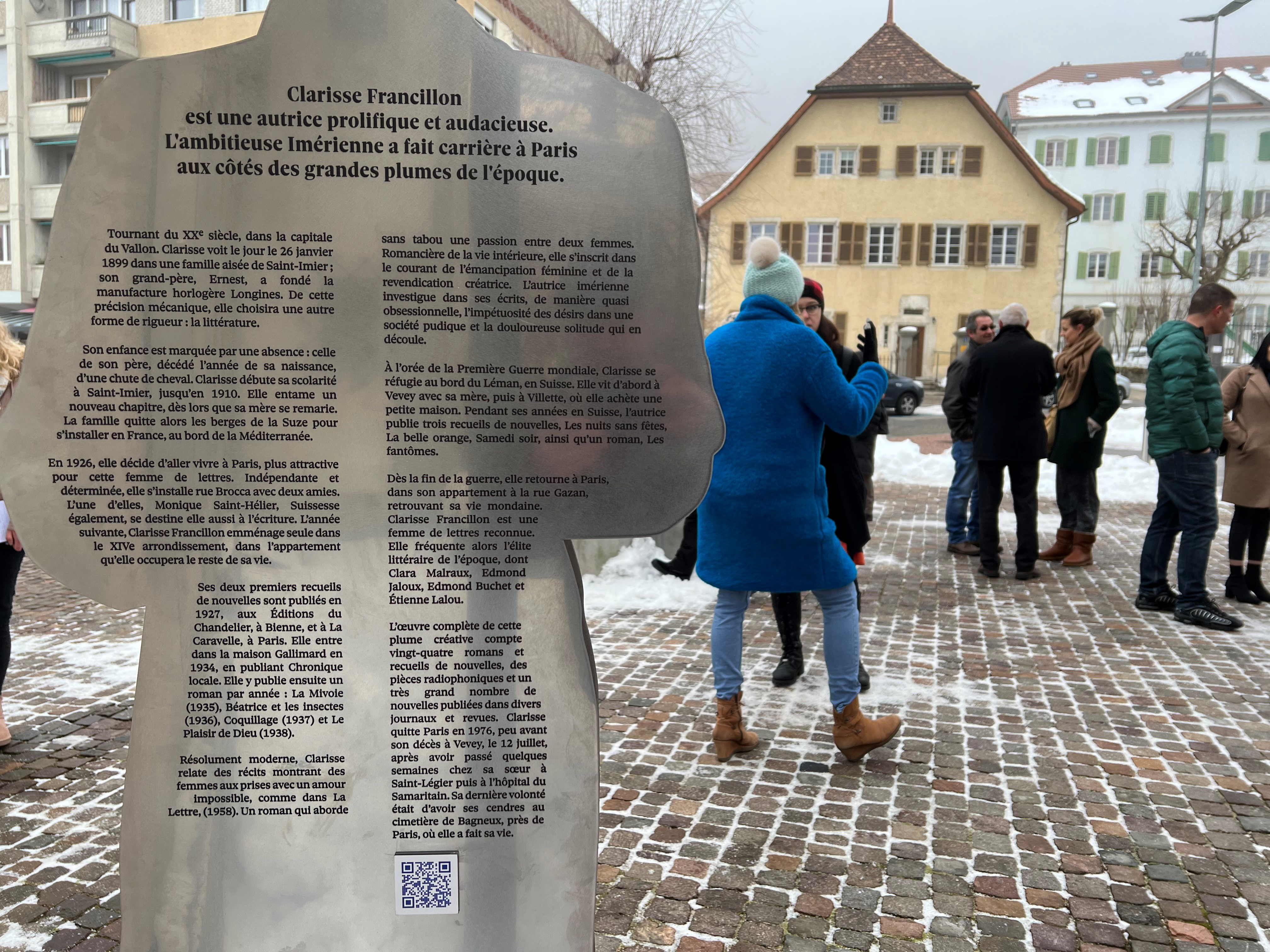 Saint Imier Cinq Femmes Exceptionnelles Du Jura Bernois Sont Presentes Ces Jours Sur Le Parvis De La Collegiale A Saint Imier Ne Manquez Pas De Les Re Decouvrir A L Instar De L Ecrivaine Imerienne
