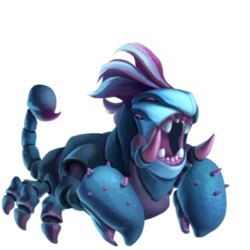 Today's aquatic monster is Famperium from Monster Legends!

Why does it look like that one character from Trolls