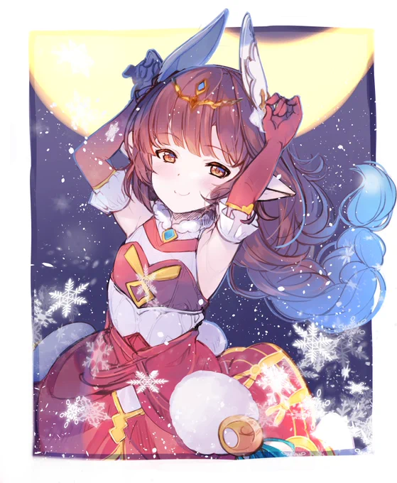 ぴょんぴょん🌙🐰🐰 #グラブル  #ハーゼリーラ 