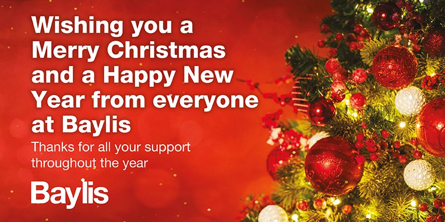 BaylisGroup's tweet photo. From everybody at Baylis, we'd like to say a huge thank you to all of our customers and staff this year.
We hope you all have a wonderful Christmas and stay safe, and a happy new year!
#baylis #worcestershire #herefordshire #gloucestershire #merrychristmas2021 https://t.co/QGEnTaz0o7