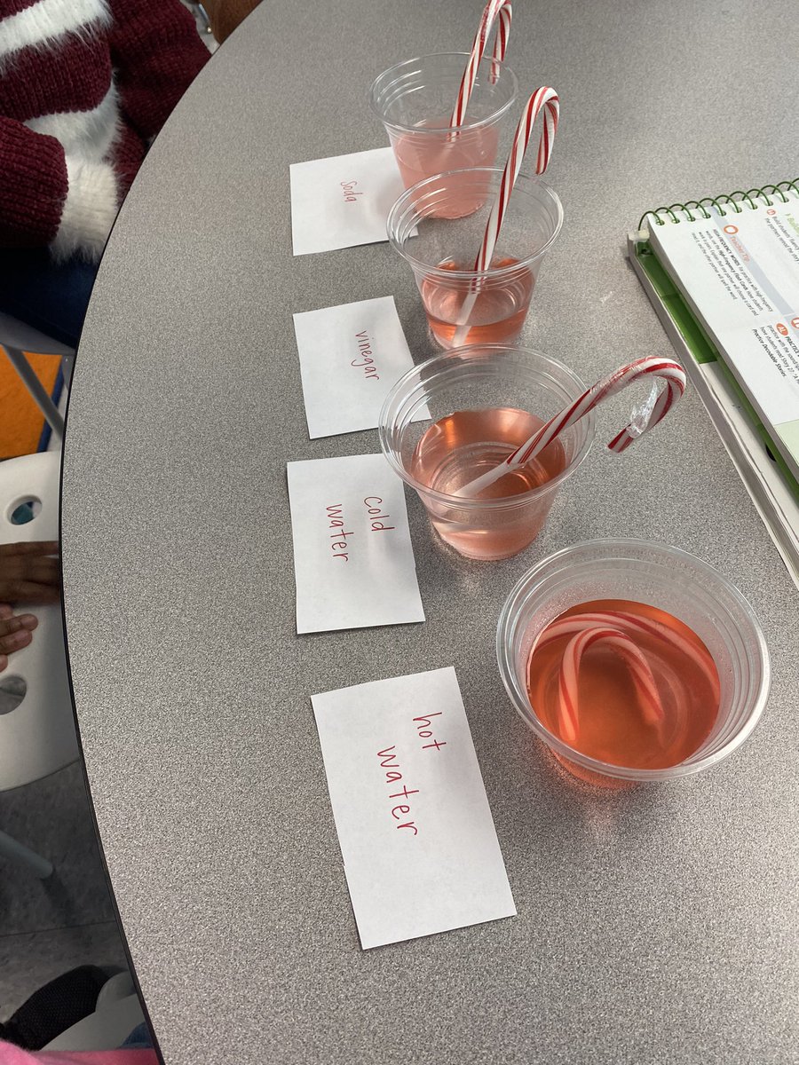 Laura Wurzbacher (@tcs_champslib) on Twitter photo Experimenting to see the effects of different liquids on candy canes. Our findings: “hot water is very dangerous for candy canes” #lovelearning <a href="/CLETS_SDT/">Jessica W.</a> <a href="/CoitTammi/">Tammi Coit</a> @MrsAbles_CLETS Experimenting to see the effects of different liquids on candy canes. Our findings: “hot water is very dangerous for candy canes” #lovelearning <a href="/CLETS_SDT/">Jessica W.</a> <a href="/CoitTammi/">Tammi Coit</a> @MrsAbles_CLETS