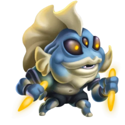 Today's aquatic monster is Eeltron from Monster Legends!

Hope y'all don't mind so many Monster Legends posts bc tbh I have nowhere else to find monster atm