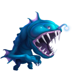 Today's aquatic monster is Enypiast from Monster Legends!

What that mouth do