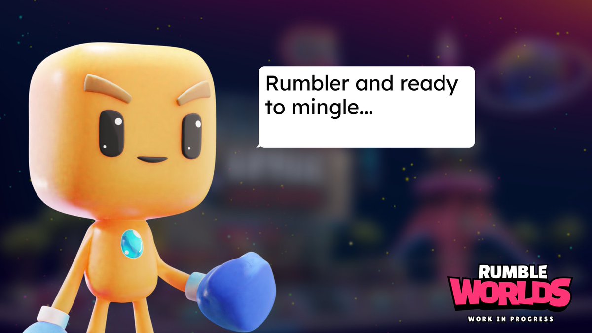 DAY 1️⃣ - DO SOMETHING CREATIVE

Looking for a catchy phrase for our Rumbler... hopefully a cheeky one.

🚀Participants must RT &amp; Like
✍️Comment your answer
🏆Choosing 7 creative lads

🎁Prize:
Legion Punks x3 
SolOwl x2
BHSG x2

15 WORDS MAX🔥SHOOT 🔥