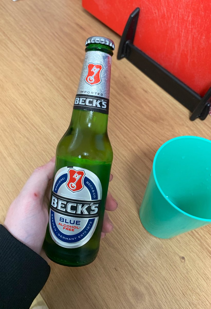 ‘Christmas party’ on the ward. These heroes have even bought me some non-alcoholic beers! 😍🎁🎉