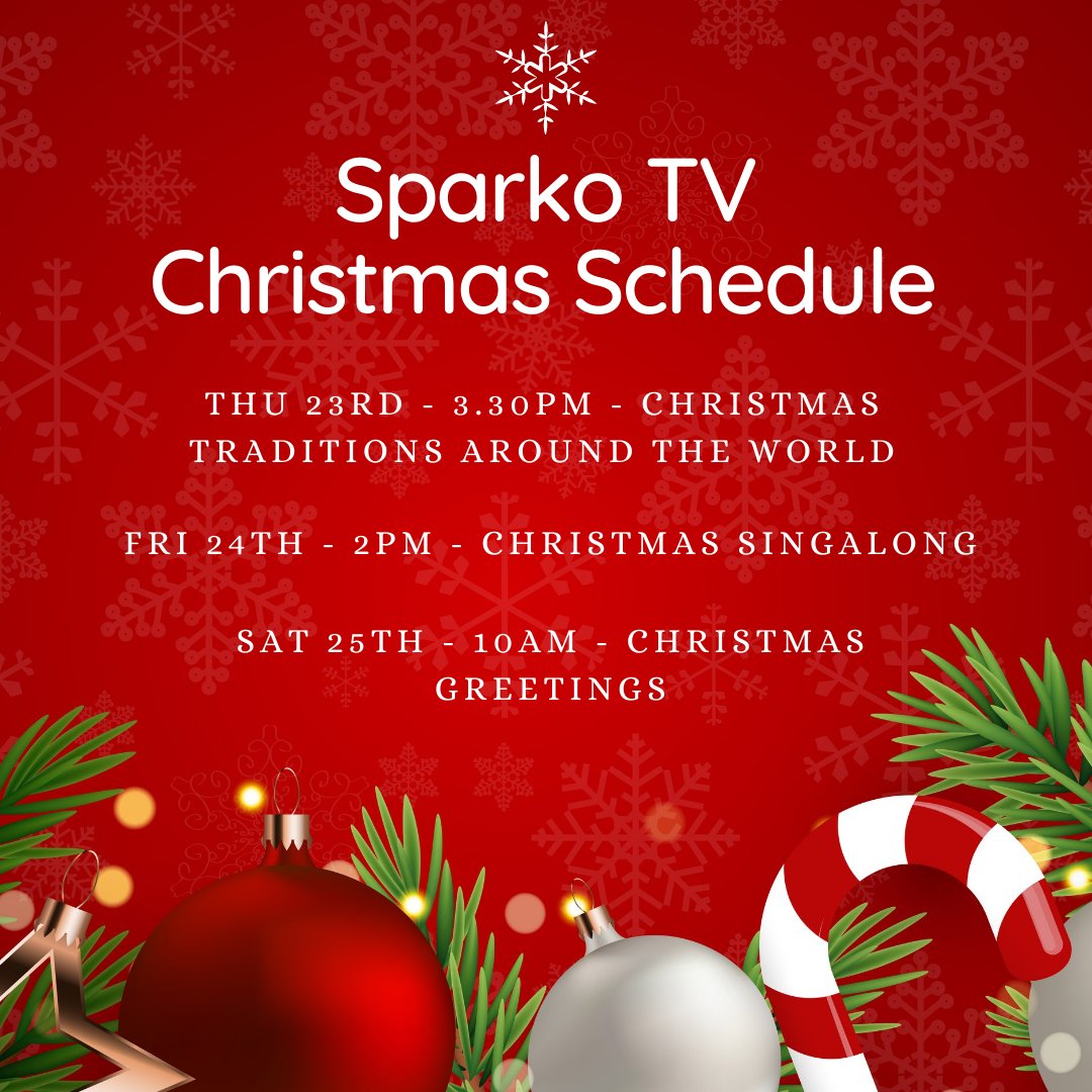 Join us on Sparko this Christmas